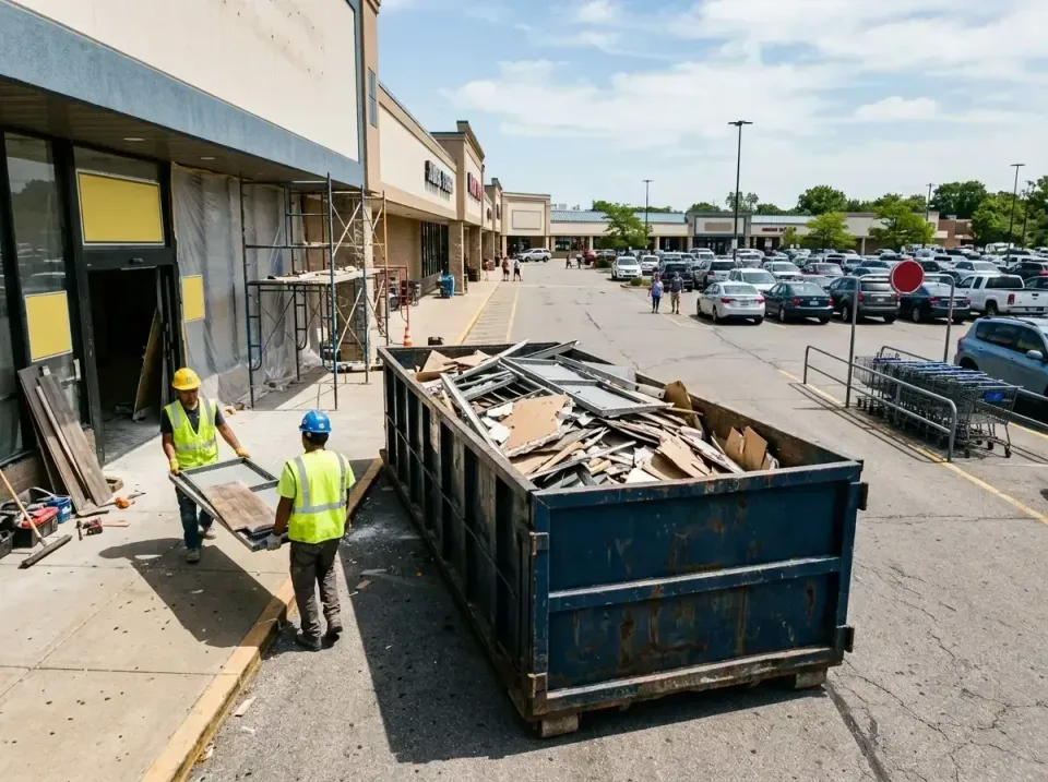 retail-store-renovation-debris-003 — frequently asked questions, Roll-off Dumpster Rentals in Wildewood, MD